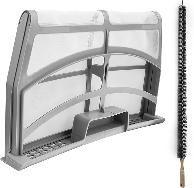 W10859086 Dryer Lint Screen Filter with Dryer Lint Brush Replacement for Whirlpool Maytag Kenmore Dryer Replaces 4378144 W10608811 W10701353 AP5999318 PS11731421 EAP11731421 MEDB835DW4 MEDB835DW3