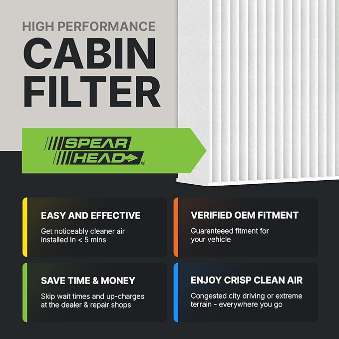Spearhead OEM+ Particulate Breathe Easy Cabin Filter | Fits 2011-23 300 - Image 3