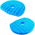 HQRP 2-Pack Humidifying Filter Compatible with Sharp KC-C70U, KC-C100U, KC-C150U, KC850U, KC860U Humidifier, FZC100MFU Replacement
