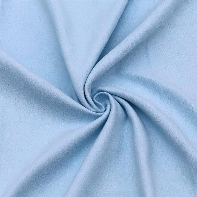 Eunzel Hot Yoga Towel Non Slip Yoga Mat Towel Non-Slip Sweat Absorbent Towel for Hot Yoga, Pilates and Workout 72" x 26.5", Blue-FlexoryFit
