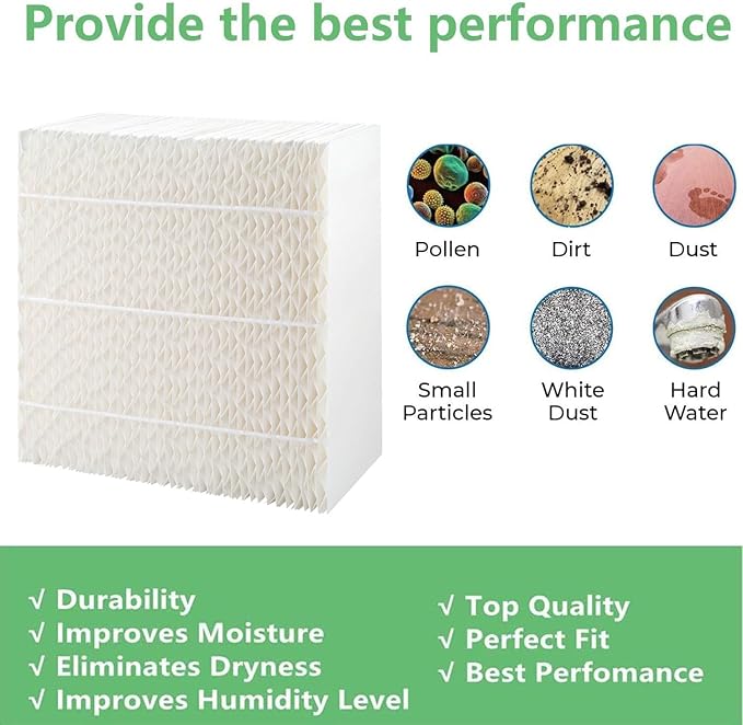 ITidyHome-1 Pack1043 Humidifier Wick Filter Replacement for Essick Air AIRCARE EP9500 EP9700 EP9800 EP9R500 EP9R800 821000 826000 826800 831000 and Bemis Spacesaver 800 8000 Series Humidifiers