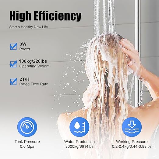 5600SXT Water Softener Valve, Time Type Digital Control Valves, High Performance Digital Metered with Display and Water Distributor
