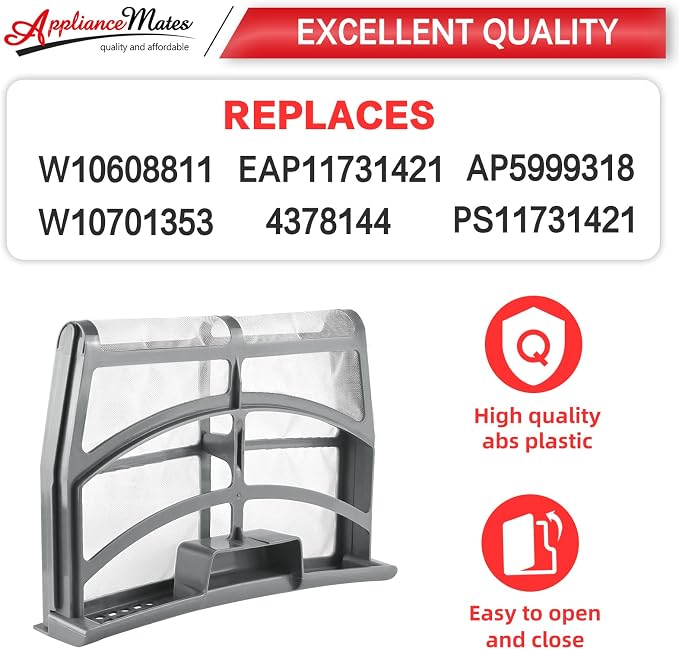 W10859086 Dryer Lint Screen Filter Replacement - Image 4