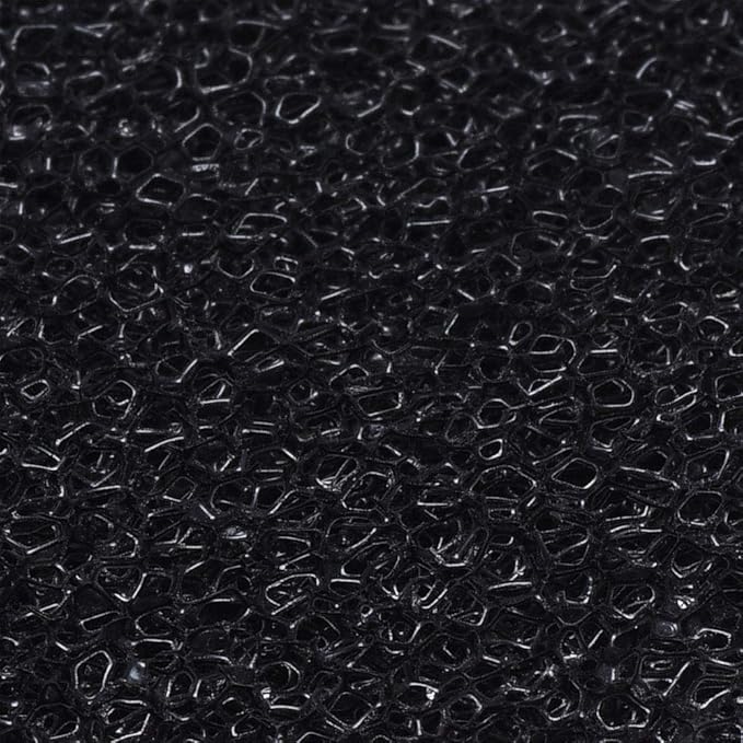 Hipanda Filter Foam Sponges, Bio Sponge Filter Media Pad, Cut-to-Size Foam for Aquarium Fish Tank (7.5" x 4.7" x 2.75" (2pcs))