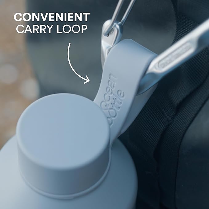 Ocean Bottle - Recycled Stainless Steel Drinks Reusable Water Bottle - Eco-Friendly & Reusable - Obsidian Black - 17 oz