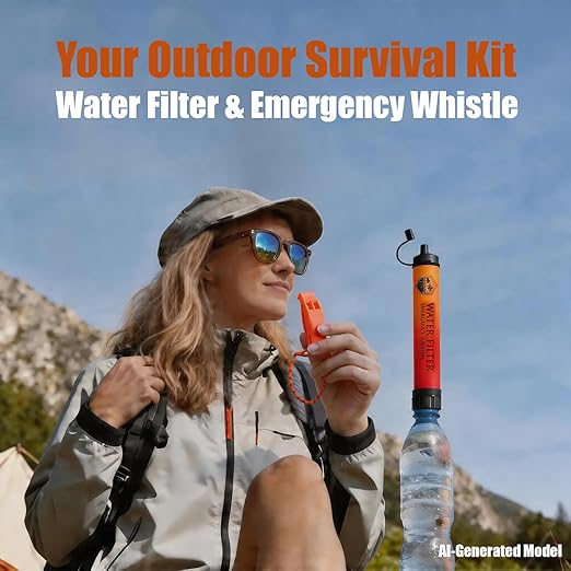 5-Pack Personal Water Filter Straw - Image 5