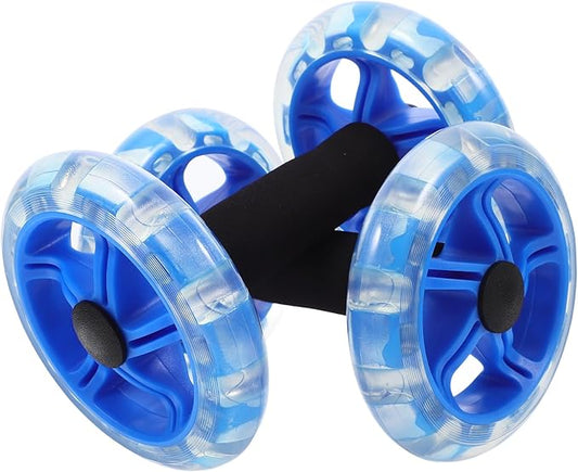 Kisangel Exercise Roller Weight Loss Equipment Exercise Abdominal Roller Ab Exercise Roller Hand Weights Dumbbell Yellow Fitness Exercise Device Fitness Wheel Wire Wheel-FlexoryFit