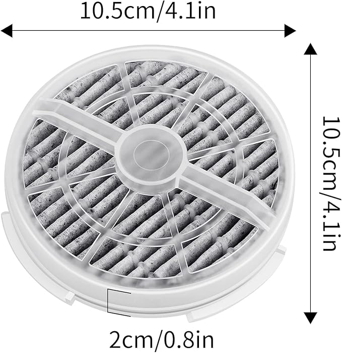 KEEPOW HEPA Filter Replacement Compatible with Frida Baby Air Purifier 3 in 1, RIGOGLIOSO Air Purifier GL2103, JINPUS GL-2103, LTLKY 900S, 2 Pack
