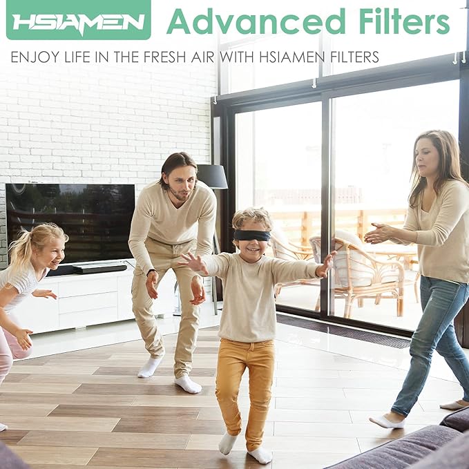 Air Filter Compatible with Levoit Core 300 & PuroAir 240 Air Purifier, 3-in-1 H13 True HEPA Core 300S P350 Core300-P Filters, Fit Part# Core 300-RF P350-RF, White 4-Pack