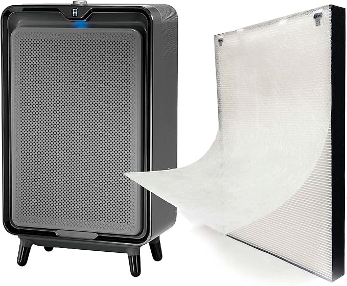 Nispira Air320 Air220 2678 True HEPA Replacement Filter for Bissell Air Purifier 220/320 2609a. 2768a, 2 Packs
