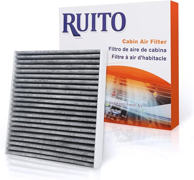 RUITO Cabin Air Filter, CF10729 Compatible with Journey, Avenger, Caliber, Ram 1500/2500/3500/4500/5500, Patriot, Compass, Chry-sler 200, Cirrus, Sebring