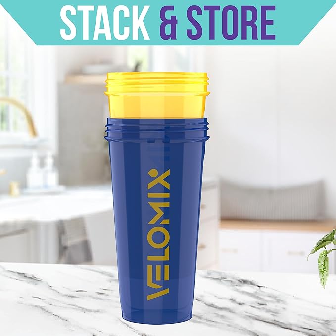 '-2 Pack- 28 oz Protein Shaker Bottles for Protein Mixes - 2x Wire Whisk | Leak Proof Shaker Cups for Protein Shakes | Protein Shaker Bottle Pack (Stand Strong Pack)-FlexoryFit