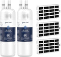 GLACIER FRESH EDR1RXD1 Refrigerator Water Filter Compatible by GLACIERFRESH
