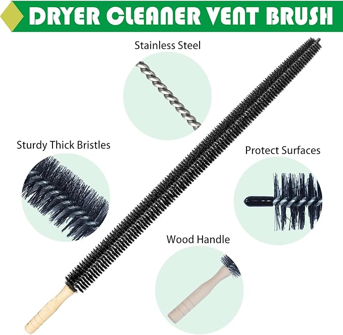 5231El1001C Dryer Lint Screen Filter Replacement with Dryer Cleaner Vent Lint Brush Replaces 5231EL1001A, 5231EL1001C, AP5248138, 1668214, AH3527575, EA3527575, PS3527575, EAP3527575