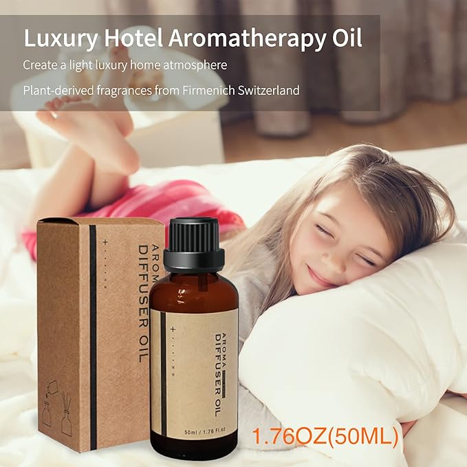 Eessential Oil Diffuser 360 ML,Aroma Volcano and Flame Air Diffuser/Humidifier, 1.76 floz Hotel Diffuser Oil,Diffusers for Home,Bedroom