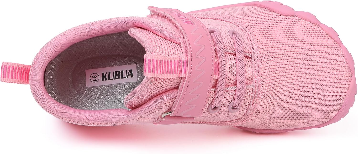 KUBUA Kids Barefoot Shoes Boys Girls Sneakers Naturally Splay Shoes Toddler Little Big Kid