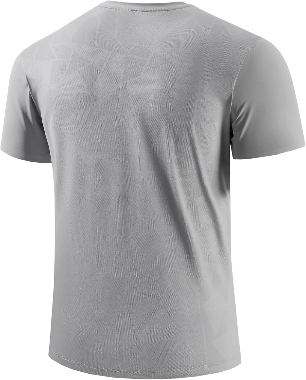 Mens Seamless Workout T-Shirts Lightweight Moisture Wicking Running Hiking Camping Tennis Pickleball Shirts for Men