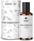 Santal Essential Oil Blend Inspired by Santal-33 Perfume – Luxury Hotel Scented Aromatherapy Diffuser Oil for Home – Sandalwood, Violet, Cedar – for Ultrasonic Diffuser, Humidifier, Reed – 150ML