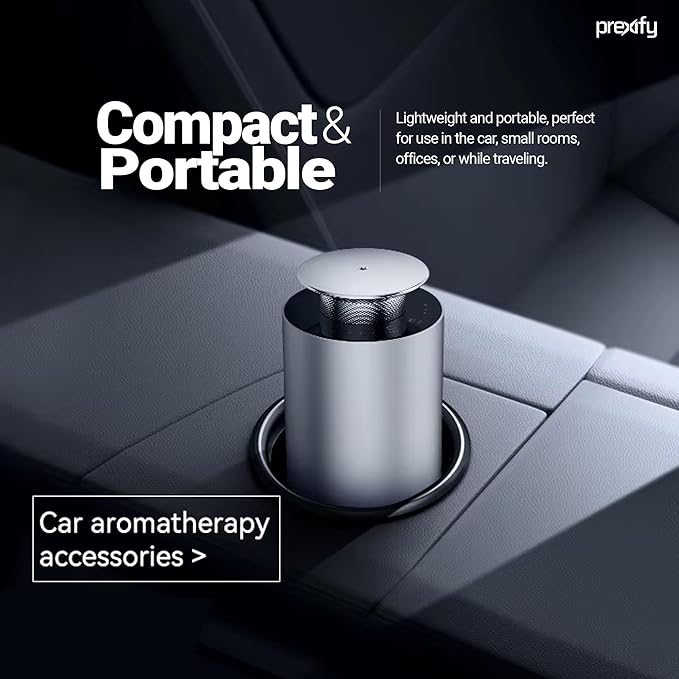 Smart Car Aroma Diffuser – Fast Diffusion, Long-Lasting Scent, Customizable Design for Home，Office，car