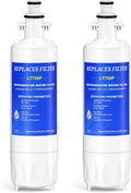Water Filter Compatible with LG LT700P, LT700PC, ADQ36006101, ADQ36006101-s, Kenmore 9690, 469690, LFXS29766S, 2 Pack, By CHOPLO