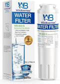 Wildberries UKF8001 Refrigerator Water Filter 4 Replacement for Whirlpool®, EveryDrop® EDR4RXD1, WHR4RXD1, 4396395, WRF535SWHZ00 to WRF535SWHZ10, WRF555SDFZ00 to WRF555SDFZ15, FMM-2, 46-9006, 1-PACK
