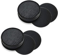 PUREBURG Replacement Filter Compatible with GENIANI G-2000-FL & TCL CISNO iHome KJ65F-A1 KJ65F-A2 Air Purifiers,2-Pack H13 HEPA Activated Carbon Pre-Filters Air Clean