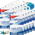 Vacplus Moisture Absorbers, Hanging Closet Dehumidifier Bags, Humidity Packs, Desiccant, Closet Dehumidifiers with Ocean Breeze Fragrance, 10 Pack, 14.0 OZ