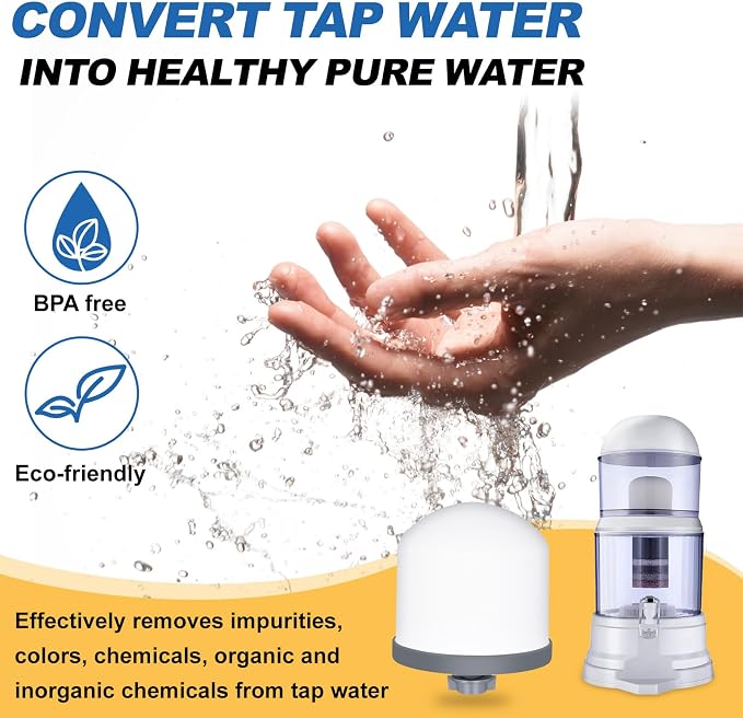 4Pack Replacement Ceramic Dome Water Filter 0.2 to 0.5 micron - Image 5