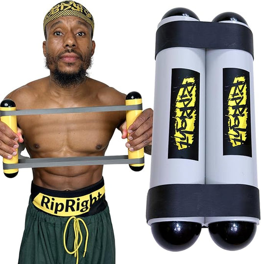 Premium RipStick Pillz, Workout Equipment for Joint Rehab, Shoulder Strength, Resistance Training, and Muscle Building, with 6 Adjustable Resistance Bands-FlexoryFit