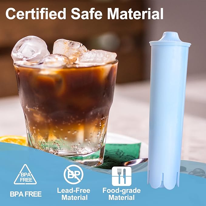 6 Pack Replacement for Jura® Water Filter, IT'S PURE EXPERT Claris Blue Capresso® Coffee Water Filter