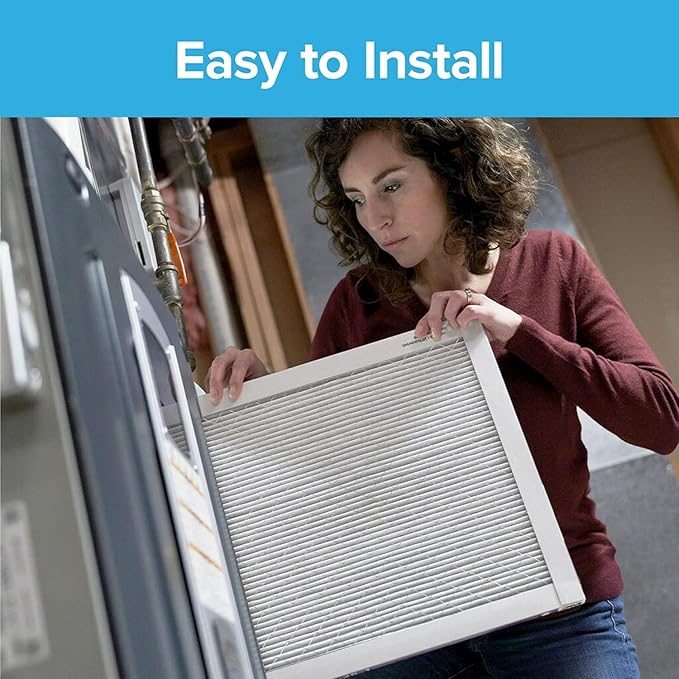 Filtrete 16x20x1 Air Filter, 3M MERV 1 HVAC AC Furnace Filter Replacement, 6-Pack (Actual Size 15.98x20x0.98 in)