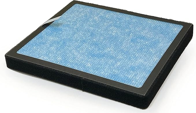 Nispira 3-in-1 HEPA with Carbon Original Blue Filter Replacement For YIOU R1 Air Purifier, 2 Packs