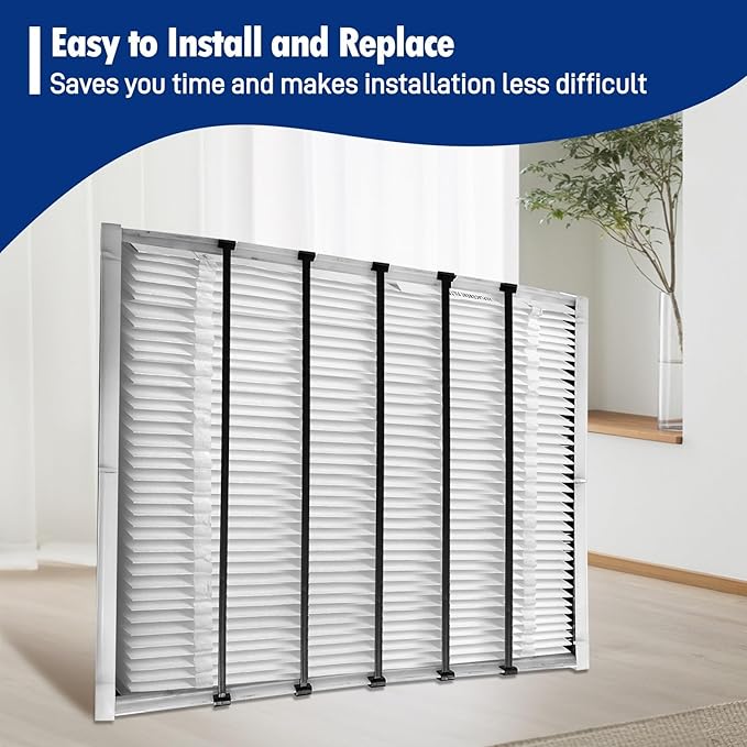 3 Pack 401 Replacement Filter Compatible with AprilAire 2400, Space-Gard 2400 Whole-House Air Purifier, MERV-10 Furnace Filter, 16x25x6 Air Filter