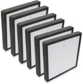 PUREBURG Replacement Filter Compatible with Westinghouse 1701 1702 Air Purifiers,6-Pack H13 HEPA (not Fit Model : 1804) Air Clean Dust VOCs PM2.5 Odor