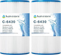 PWK30 Replaces Hot Spring Spa Filters，Compatible Watkins 31489,Unicel C-6430, Filbur FC-3915, P/N0969601, 71825, 73178, 73250,30 sq.ft. 2 Pack