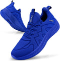 Feethit Mens Non Slip Walking Sneakers Lightweight Breathable Slip on Running Shoes Athletic Gym Tennis Shoes for Men