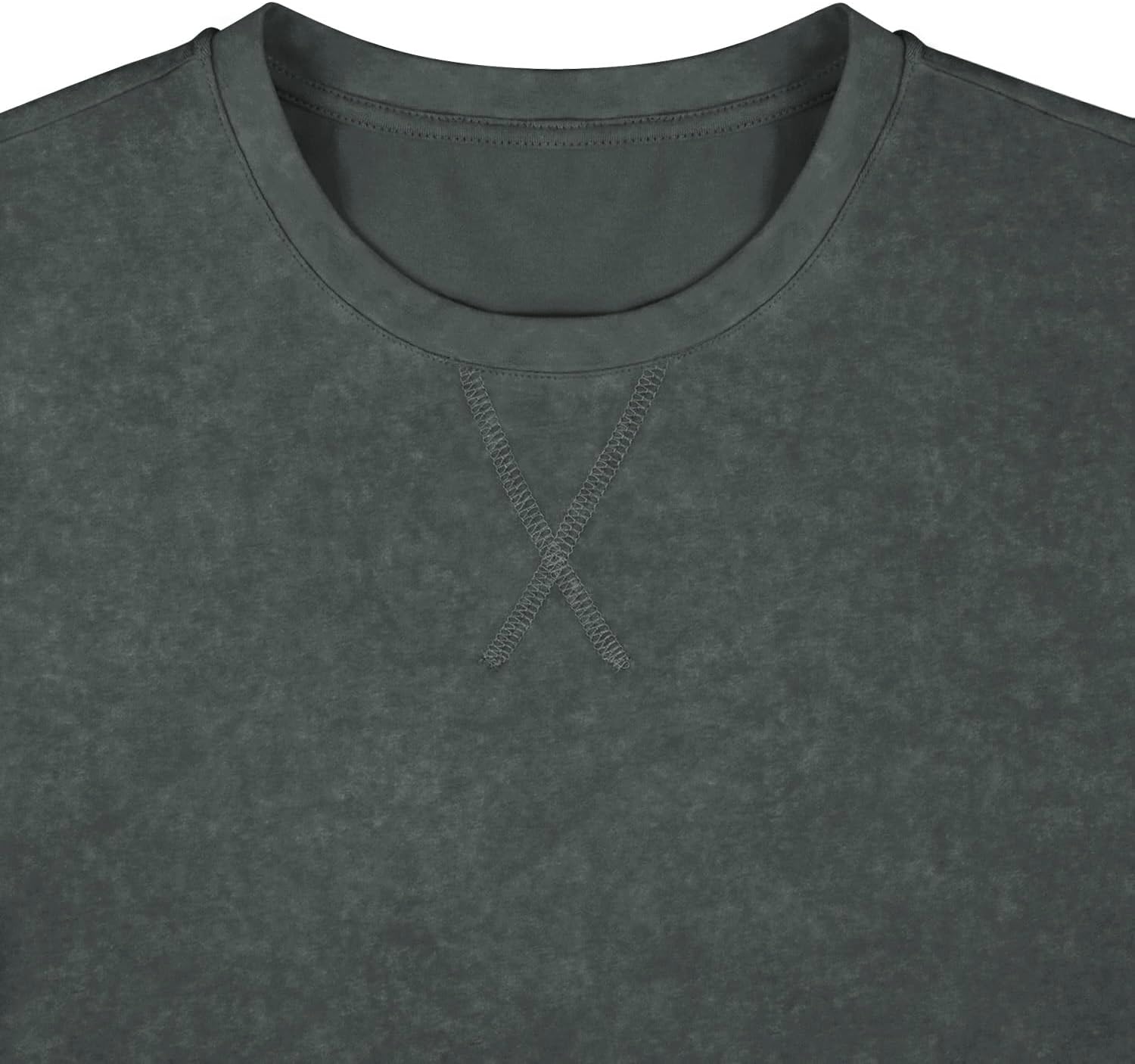 LOGEEYAR Men's Athletic Washed T-Shirts Basic Crew Neck Tees Tops Causal Distressed Cotton T Shirts for Men