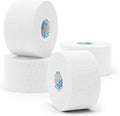 OK TAPE 4 Rolls White Athletic Tape, Sports Tape, Very Strong Easy Tear Wrist Ankle Tape, No Sticky Residue | Athletes, Medical, Athletic Trainers- 1.5inch x 15yards