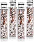 SR SUN RISE Shower Filter for Handheld Shower Head, 4 Pack Replacement Filters for Hard Water Remove Chlorine and Harmful Substances