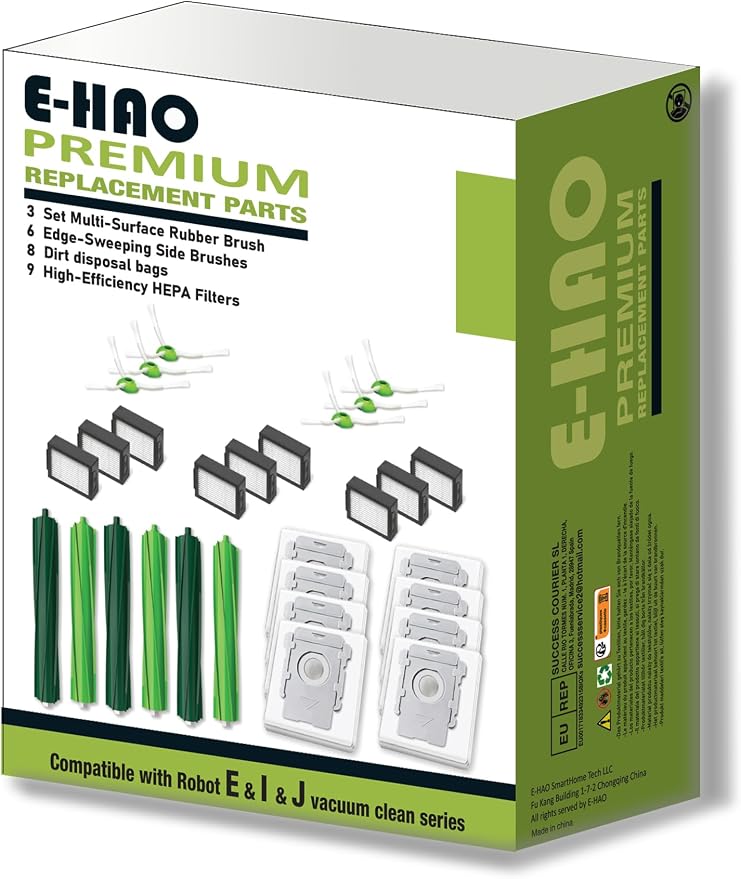 Vacuum Replacement Parts for iRobot Roomba by E-HAO