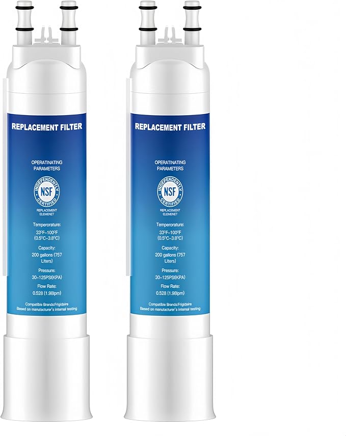 FPPWFU01 Water Filter Replacement,Compatible with frigidaire water filter, Electrolux EPPWFU01,PWF-1 PurePour PureAdvantage (2 Pack)