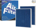 2-Pack HEPA Cabin Air Filter Fits for Ioniq 1.6L(2020-22 23), Kona Electric(19-22 23 24 25 26) Activated Carbon Cabin Filter Replacement for 97133K4000 Accessories