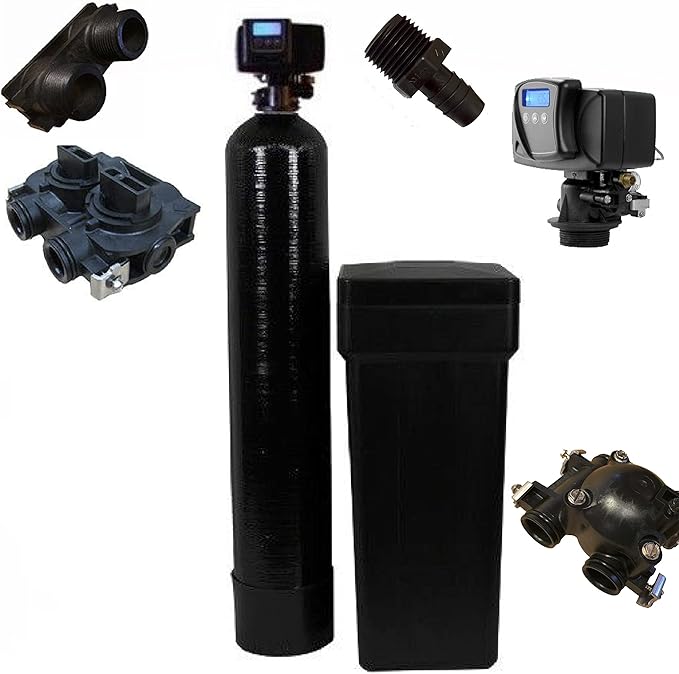 Fleck 5600 SXT Whole House Water Softener 48, 000 Grains Ships Loaded by DuraWater
