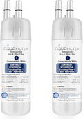 FILTER1 W10295370 A Refrigerator Water Filter Replacement Compatible for EDR1RXD 1 WATER FILTER W10295370 A Refrigerator Models (2-PACK)