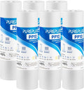PUREPLUS 20 Micron 10" x 2.5" Whole House Sediment Home Water Filter Cartridge Replacement for Any 10 inch RO Unit, Culligan P5, Aqua-Pure AP110, Dupont WFPFC5002, CFS10, WHKF-G05, 6Pack