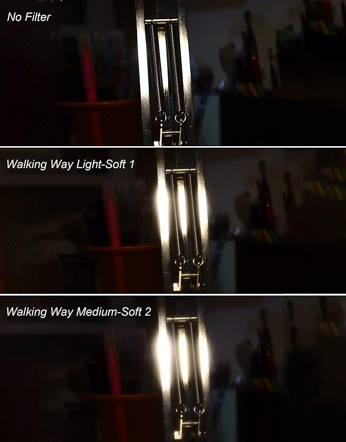 WalkingWay White Mist 52MM Soft Focus Filter Set - Image 3