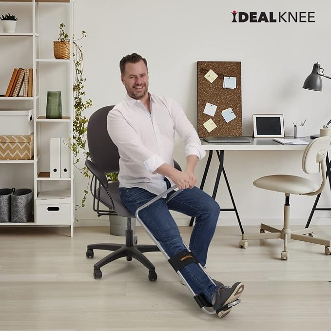 IdealKnee - Advanced Knee Extension & Pain Relief Device - Endorsed by PTs & Surgeons - Ideal for ACL, MCL Recovery, Athletes, Therapy & Rehab-FlexoryFit