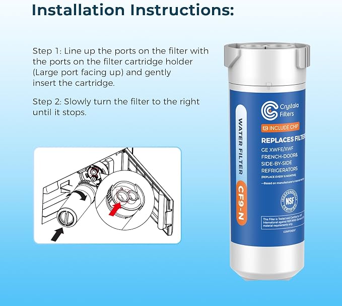 Crystala Filters Water Filter Compatible - Image 7