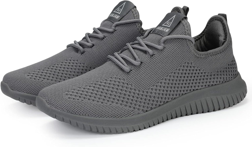 VAMJAM Men's Running Shoes Ultra Lightweight Breathable Walking Shoes Non Slip Athletic Fashion Sneakers Mesh Workout Casual Sports Shoes