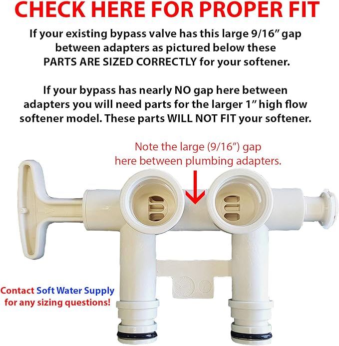 7345388 - Water Softener Bypass Valve Assembly Kit - Image 3